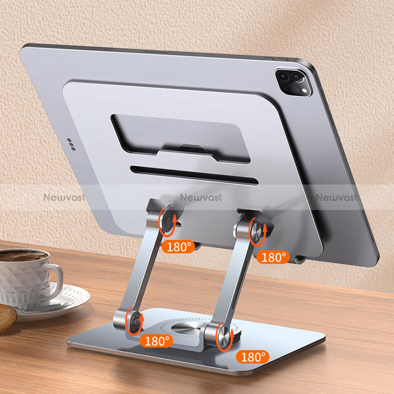 Universal Tablet Stand Mount Holder N04 for Apple iPad Pro 11 2022 Silver