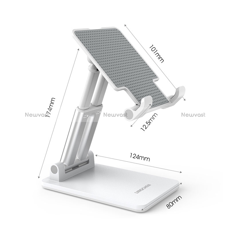 Universal Tablet Stand Mount Holder N07 for Apple iPad 10.9 2022 White