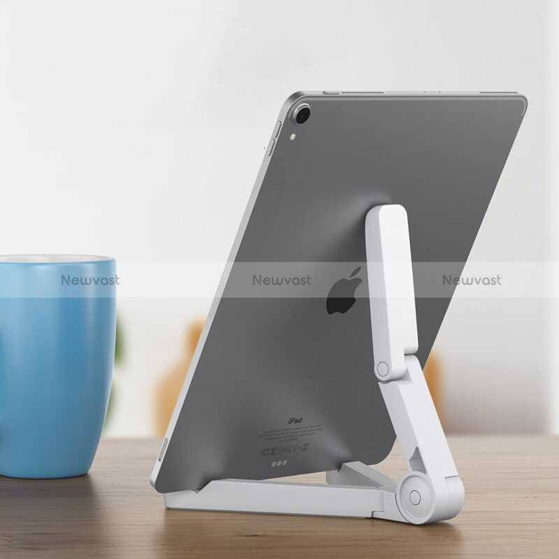 Universal Tablet Stand Mount Holder N08 for Apple iPad 10.2 (2019) White