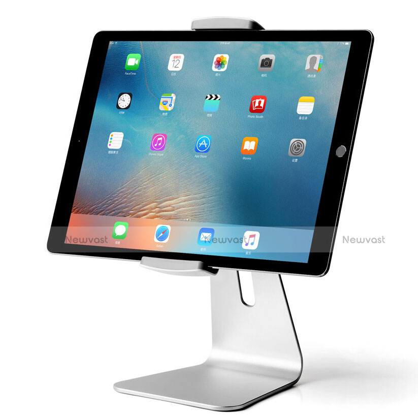 Universal Tablet Stand Mount Holder T24 for Amazon Kindle 6 inch Silver