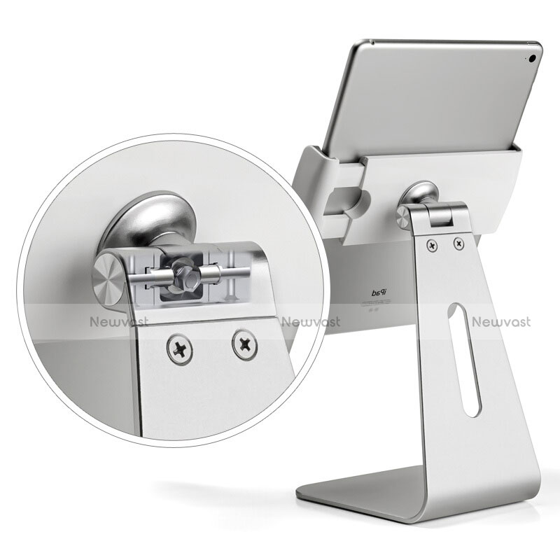 Universal Tablet Stand Mount Holder T24 for Amazon Kindle Paperwhite 6 inch Silver