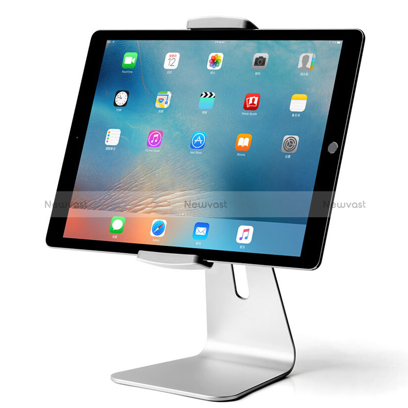 Universal Tablet Stand Mount Holder T24 for Apple iPad 10.2 (2019) Silver