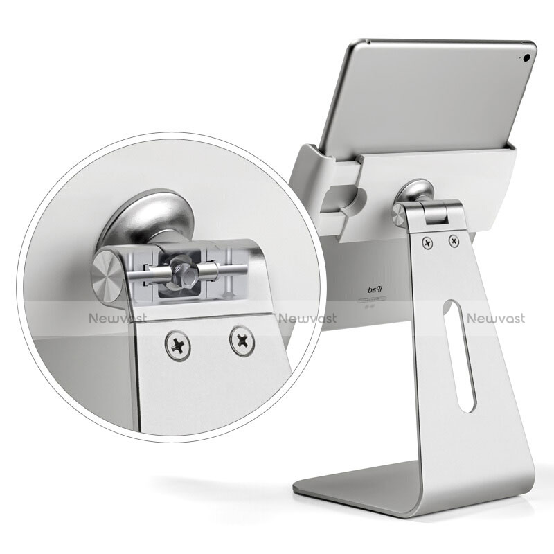 Universal Tablet Stand Mount Holder T24 for Huawei MediaPad T2 Pro 7.0 PLE-703L Silver
