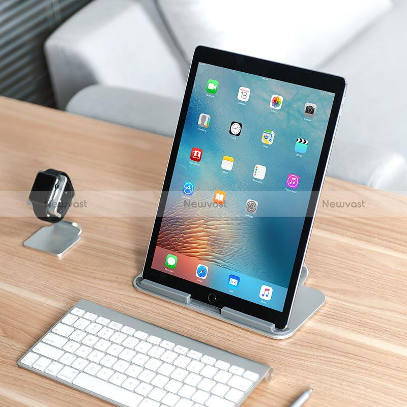 Universal Tablet Stand Mount Holder T25 for Apple iPad Mini 6 Silver