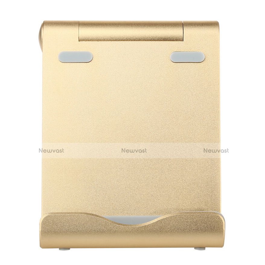 Universal Tablet Stand Mount Holder T27 for Apple iPad 4 Gold