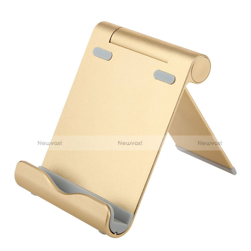 Universal Tablet Stand Mount Holder T27 for Apple iPad Air 10.9 (2020) Gold