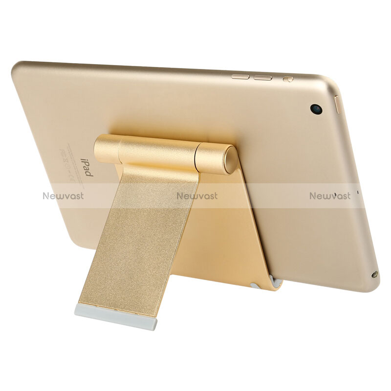 Universal Tablet Stand Mount Holder T27 for Apple iPad Air 5 10.9 2022 Gold
