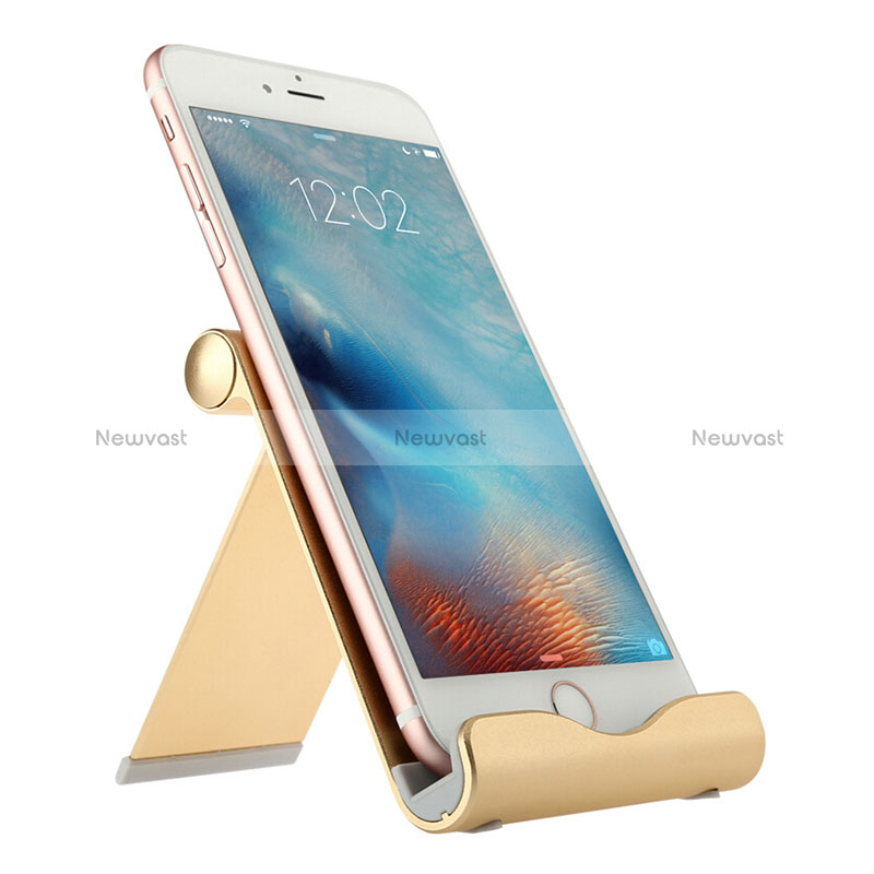 Universal Tablet Stand Mount Holder T27 for Apple iPad Air 5 10.9 2022 Gold