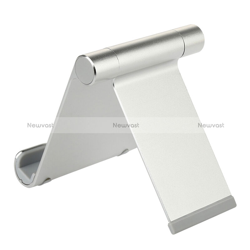 Universal Tablet Stand Mount Holder T27 for Apple iPad Air 5 10.9 2022 Silver