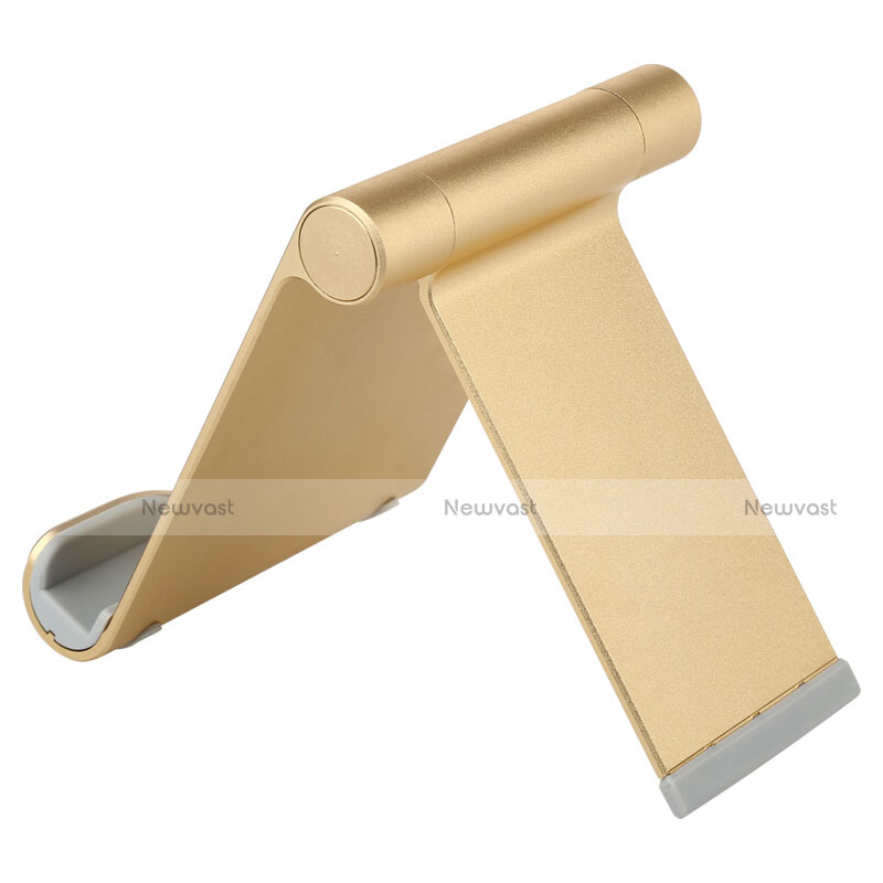 Universal Tablet Stand Mount Holder T27 for Apple iPad Mini 3 Gold