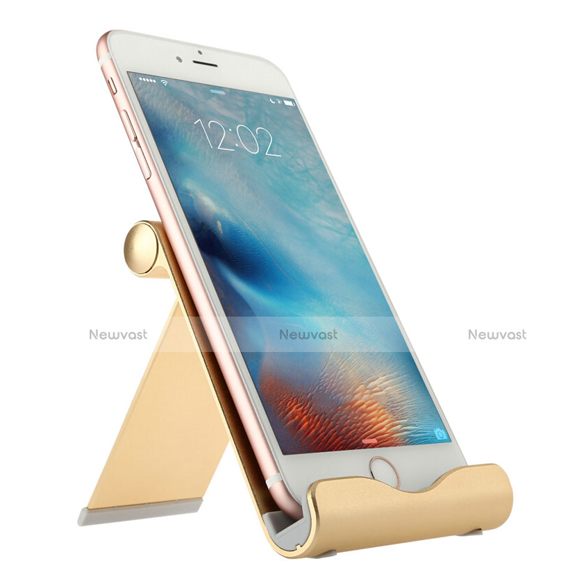 Universal Tablet Stand Mount Holder T27 for Apple iPad Mini 3 Gold
