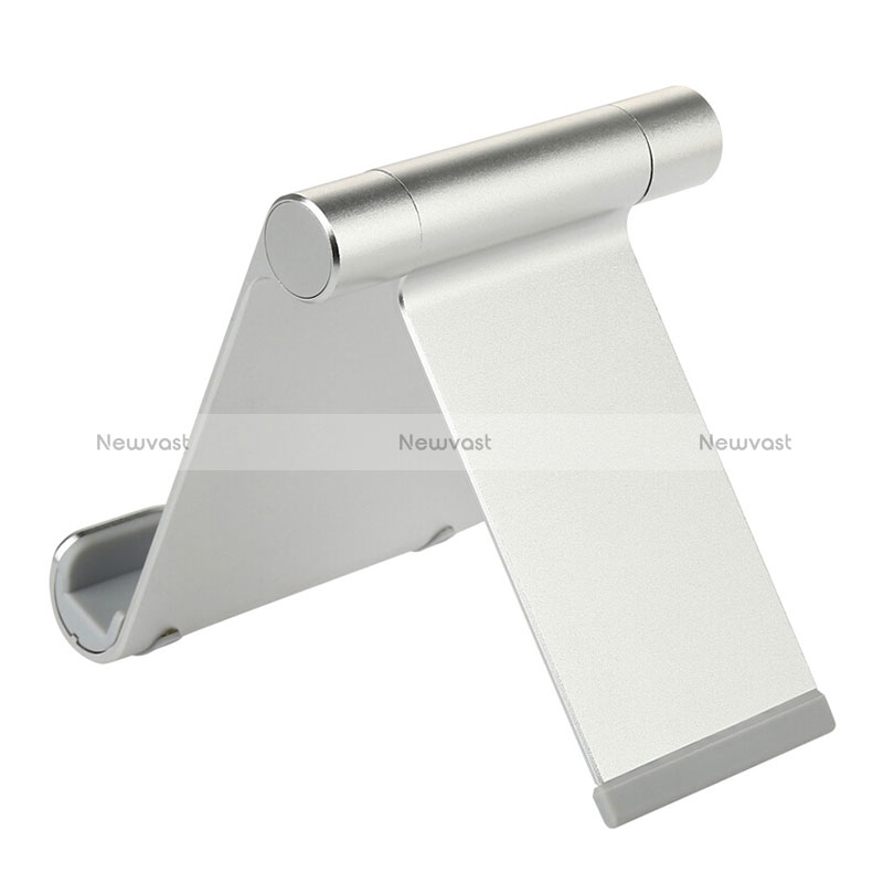 Universal Tablet Stand Mount Holder T27 for Apple iPad Mini 6 Silver