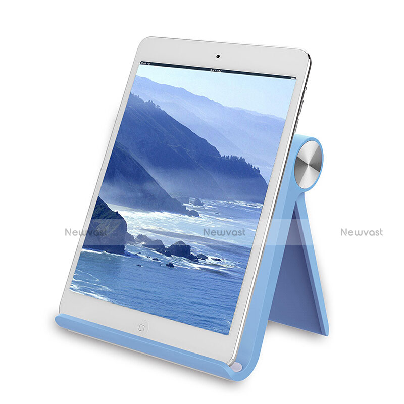 Universal Tablet Stand Mount Holder T28 for Xiaomi Mi Pad 2 Sky Blue