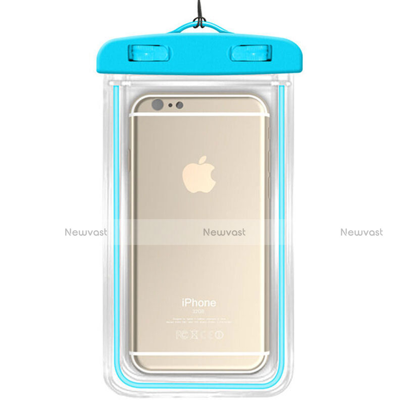 Universal Waterproof Case Dry Bag Underwater Shell W01 Sky Blue