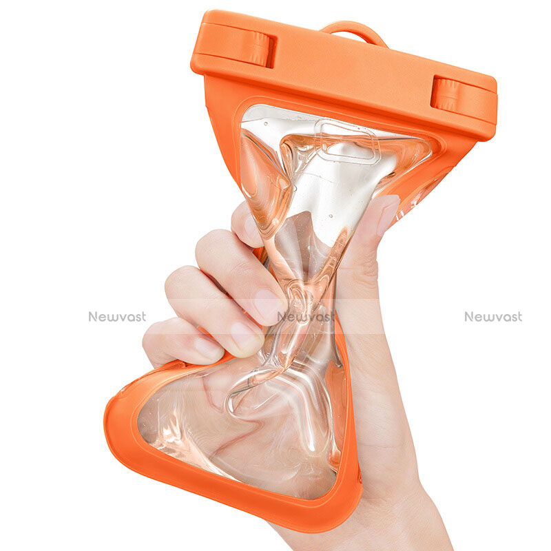 Universal Waterproof Hull Dry Bag Underwater Case Orange