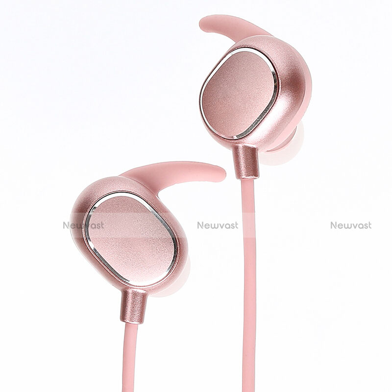 Wireless Bluetooth Sports Stereo Earphone Headset H43 Pink